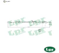 CABLE PULL PARKING BRAKE C0140B FOR VW CRAFTER/30-50/Platform/Chassis/Van 2.5L