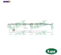 CABLE PULL PARKING BRAKE C0388B FOR MAZDA FAMILIA/VI ETUDE ALLEGRO/MK/VIII 2.0L