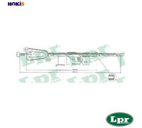 Handbrake cable Disc Brake C0483B LPR for NISSAN ALMERA TINO