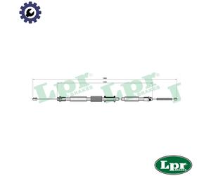 CABLE PULL PARKING BRAKE C0658B FOR FIAT 176B1.000/B4.000 1.2L 4cyl PUNTO