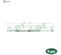 CABLE PULL PARKING BRAKE C0714B FOR RENAULT MEGANE/II/-Cabriolet 1.5L 4cyl