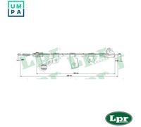 LPR C0889B Handbrake cable