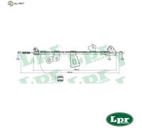 LPR C0893B Hand brake cable