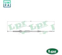 LPR C0942B Handbrake cable