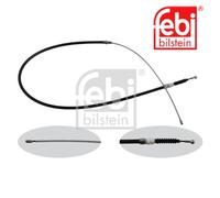 Cable Pull, parking brake FEBI BILSTEIN 36349 For SEAT, AUDI, VW, SKODA