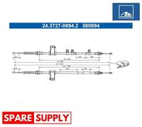 CABLE PULL, PARKING BRAKE FOR FORD B-MAX FIESTA ATE 24.3727-0694.2