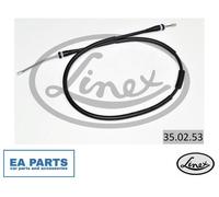 Cable Pull, parking brake for RENAULT CLIO LINEX 35.02.53 fits Left Front