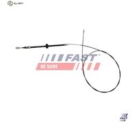 Handbrake cable Front Disc Brake FT69021 FAST for MERCEDES-BENZ VW