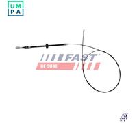 Handbrake cable Front Disc Brake FT69021 FAST for MERCEDES-BENZ VW
