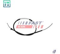 Handbrake cable Right Rear FT69137 FAST for FIAT DOBLO Box Body/MPV DOBLO MPV