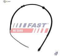 CABLE PULL PARKING BRAKE FT69155 FOR FIAT PANDA/Hatchback/Van/CLASSIC 1.2L 4cyl