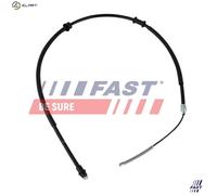 CABLE PULL PARKING BRAKE FT69156 FOR FIAT PANDA/Hatchback/Van/CLASSIC 1.2L 4cyl