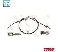 TRW Parking Brake Cable GCH668 for Kia Picanto (Morning) D3FA 1.1L IG4HE 1.0L