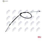 NTY HLR-FT-014 Handbrake cable