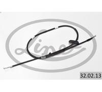LINEX Cable 32.02.13 – Handbrake (service brake) for OPEL Insignia A Saloon