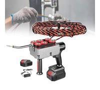 Cable Puller Machine, Cordless Electrical Wire Pulling Tool, 40 m/min for Pipe Decoration and Communication Cable, 25000mAh Battery