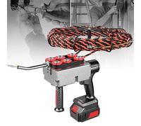 Cable Puller Threading Machine, 37500mAh Electric Wire Puller for Electricians, Hidden Pipe Threader Tool with 1 Battery