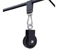 Cable Pulley 3.54 in 360 Degree Rotation Traction Silent Smooth Wheel for LAT Pulley System DIY Attachment Lifting Blocks Gym Equipment DIY Home Projects (9CM)