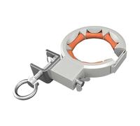 Cable Pulley - Rotary Wire Threader Wheel - Heavy Duty Clamp Tool for Construction Site Engineering Underground Commercial Building