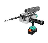 Cable Pulling Machine, 6-Wheel Drive, 30M Guide Wire, 150Kg Pulling Force, Variable Speed for Electrical Conduit Wiring and Home Renovation