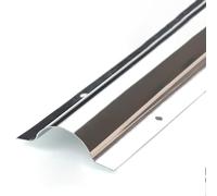 Cable Raceway, Metal Electric Cord Concealer, Half Round Cable Cover for Offices and Factories, Wire Trunking with Mounting Hole, 39in Length