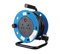 Powermaster 303754 Cable Reel Freestanding 13A 230V 2-Gang 25M Each 1