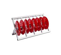 Cable Reel Rack, Wire Spool Rack, Multi-Spool Wire Distributor for Industrial and Retail Use, 5 Reel Capacity,4 Reel
