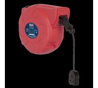 Sealey CRM151 Cable Reel System Retractable 15M 1 X 230V Socket