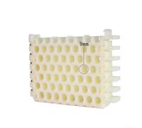 Cable Ring Organizer for Cat5 for Cat6 for Cat7 Ethernet Cables with Multiple Patterns 6x4 6x6 6x8 8x6 for Professional Cable Routing (8x6)