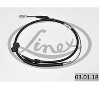 CABLE, SERVICE BRAKE FOR AUDI 100 C4 LINEX 03.01.18 FITS RIGHT FRONT, LEFT FRONT