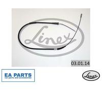 Cable, service brake for AUDI 100 LINEX 03.01.14 fits Right Front, Left Front