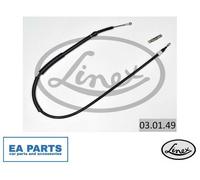 Cable, service brake for AUDI A2 LINEX 03.01.49 fits Left Front