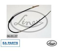 Cable, service brake for BMW E38 LINEX 06.01.27 fits Left Front