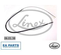 Cable, service brake for BMW E39 LINEX 06.01.38 fits Right Front