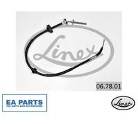 Cable, service brake for BMW E70 E71 LINEX 06.78.01 fits Left Front