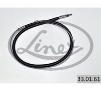 CABLE, SERVICE BRAKE FOR CITROËN C2 LINEX 33.01.61 FITS RIGHT FRONT, LEFT FRONT