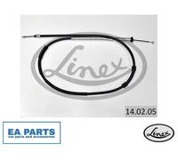 Cable, service brake for FIAT BRAVO STILO LINEX 14.02.05 fits Left Front