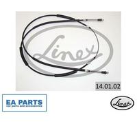 Cable, service brake for FIAT CINQUECENTO LINEX 14.01.02 fits Rear