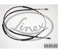 CABLE, SERVICE BRAKE FOR FIAT CINQUECENTO LINEX 14.01.02 FITS REAR