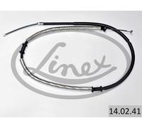 CABLE, SERVICE BRAKE FOR FIAT DOBLO LINEX 14.02.41 FITS RIGHT FRONT