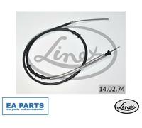 Cable, service brake for FIAT DOBLO LINEX 14.02.74 fits Left Front