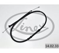 CABLE, SERVICE BRAKE FOR FIAT PANDA LINEX 14.02.33 FITS LEFT FRONT