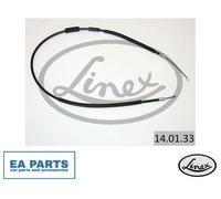 Cable, service brake for FIAT PUNTO LINEX 14.01.33 fits Left Front