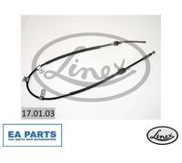 Cable, service brake for HONDA ACCORD LINEX 17.01.03 fits Left Front