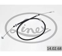CABLE, SERVICE BRAKE FOR IVECO DAILY LINEX 14.02.68 FITS RIGHT FRONT, LEFT FRONT