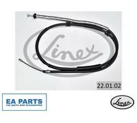 Cable, service brake for LANCIA DELTA LINEX 22.01.02 fits Left Front