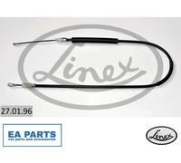 Cable, service brake for MERCEDES-BENZ W639 LINEX 27.01.96 fits Left Front