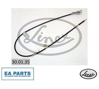 Cable, service brake for NISSAN ALMERA TINO LINEX 30.01.35 fits Left Front