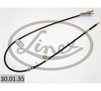 CABLE, SERVICE BRAKE FOR NISSAN ALMERA TINO LINEX 30.01.35 FITS LEFT FRONT