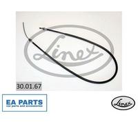 Cable, service brake for NISSAN MARCH LINEX 30.01.67 fits Left Front